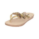 Aerokids Girls Slippers #EM29 - GOLD