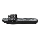 Aerokids Girls Slipper #MBC4 - BLACK