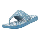 Aerokids Girls Slipper #MBC9 - TEAL BLUE