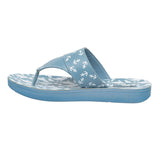 Aerokids Girls Slipper #MBC9 - TEAL BLUE