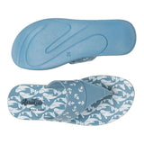 Aerokids Girls Slipper #MBC9 - TEAL BLUE