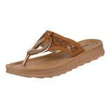 Aerowalk Women Slipper #DI58 - TAN