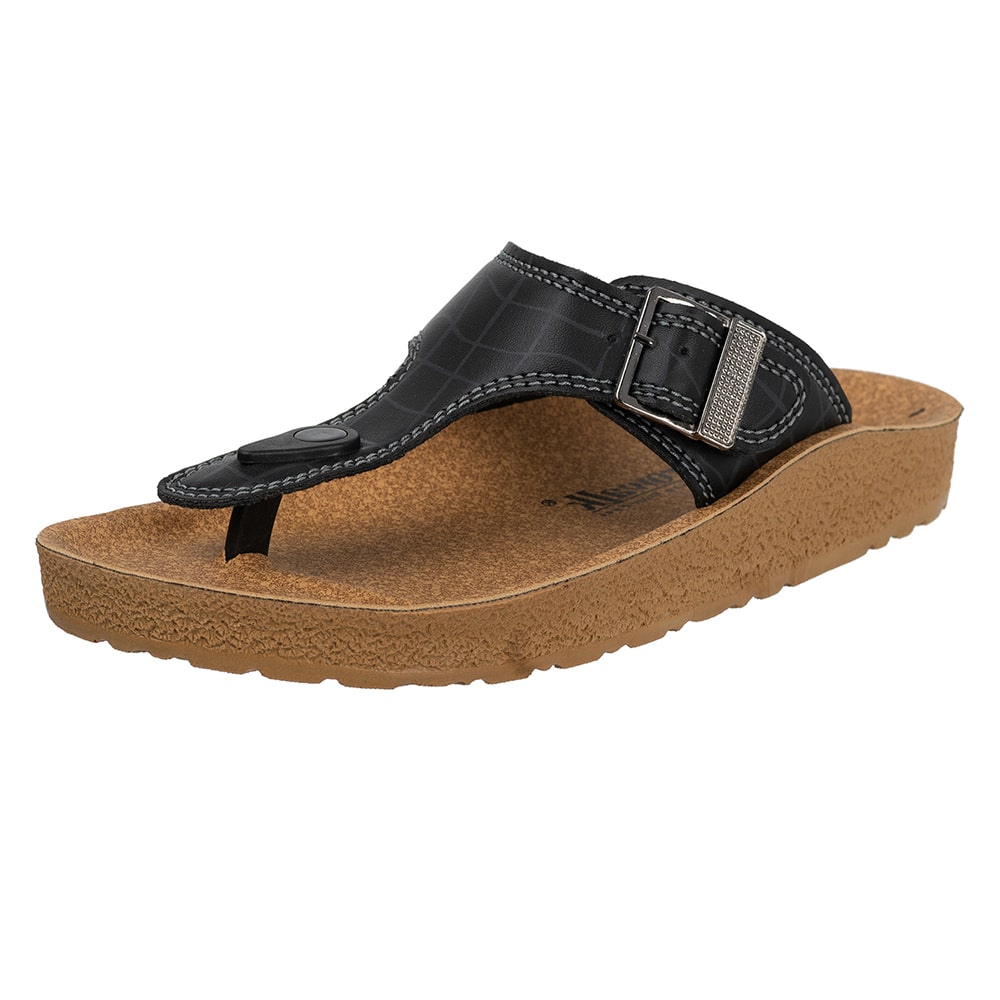 Aerowalk Men Slipper #KC12 BLACK 40 - Main Image