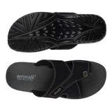 Aerowalk Men Slipper #RG91 - BLACK