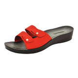 Aerowalk Women Slipper #0426 - RED