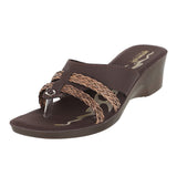 Aerowalk Women Slipper #0565 - BROWN