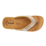 Aerowalk	Women Slipper #08FK - LIGHT GOLD