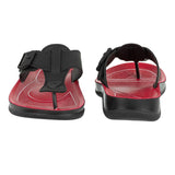 Aerowalk Women Slipper  #1305 - BLACK & RED