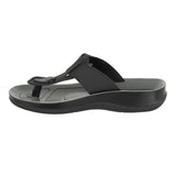 Aerowalk Women Slipper  #1305 - BLACK & GREY