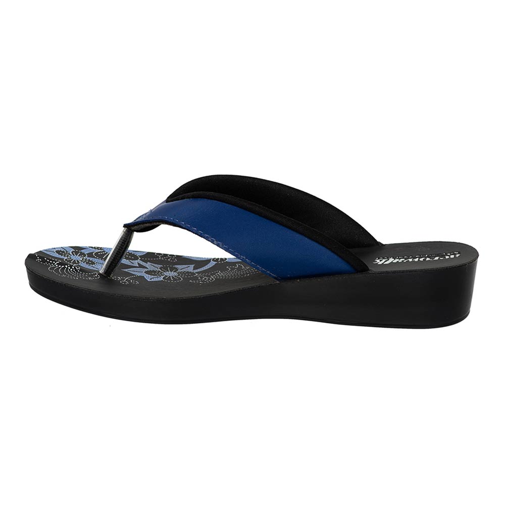 Aerowalk Women Slipper #91N1 - BLUE