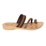 Aerowalk	Women Slipper #CN58 - BROWN