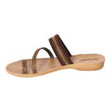 Aerowalk	Women Slipper #CN58 - BROWN