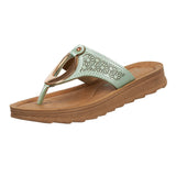 Aerowalk Women Slipper #DI58 - MINT GREEN