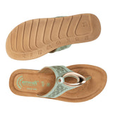 Aerowalk Women Slipper #DI58 - MINT GREEN