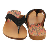 Aerowalk Women Slipper #IRE4 - BLACK