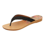 Aerowalk Women Slipper #IRE4 - BLACK