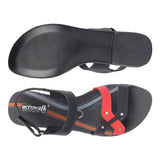 Aerowalk Women Sandal #MTA4 - BLACK & RED