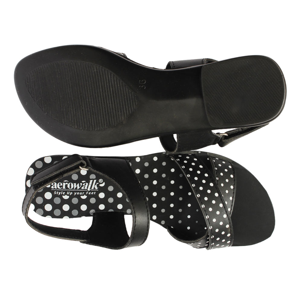 Aerowalk Women Sandal #MTD2 - BLACK