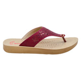 Aerowalk Women Slippers #MZ45 - RED