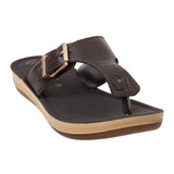 Inblu Women Brown T-Strap Flat Sandal (BA63_BROWN)