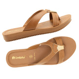 Inblu BLACK Slipper with slip-on for female