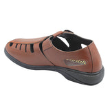 Inblu Men Tan Fisherman Sandal with Buckle Closure (CM01_TAN)