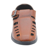 Inblu Men Tan Fisherman Sandal with Buckle Closure (CM01_TAN)