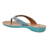 Aerowalk Women Sea Green Flat Sandal (CN71_M.Sea Green)