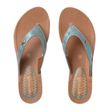 Aerowalk Women Sea Green Flat Sandal (CN71_M.Sea Green)