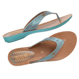 Aerowalk Women Sea Green Flat Sandal (CN71_M.Sea Green)