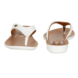 Aerowalk Women White Flat Sandal (CN71_WHITE)