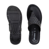 Inblu Women Black Thong Flat Sandal (CR18_BLACK)