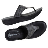 Inblu Women Black Thong Flat Sandal (CR18_BLACK)