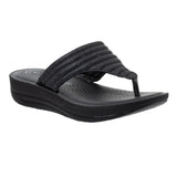 Inblu Women Black Thong Flat Sandal (CR18_BLACK)