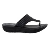 Inblu Women Black Thong Flat Sandal (CR18_BLACK)