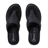 Inblu Women Black Thong Flat Sandal (CR18_BLACK)