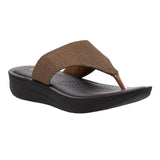 Inblu Women Copper Thong Flat Sandal with Textured Upper (CR43_COPPER)