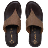 Inblu Women Copper Thong Flat Sandal with Textured Upper (CR43_COPPER)