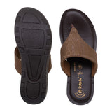 Inblu Women Copper Thong Flat Sandal with Textured Upper (CR43_COPPER)