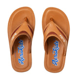Aerokids Boys Tan Thong Style Lightweight Sandal (CS67_TAN)