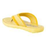 Aerokids Boys Yellow Thong Style Lightweight Sandal (CS67_YELLOW)