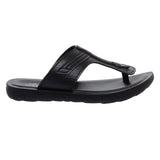 Aerokids Boys Black T-Shape Lightweight Sandal (CS94_BLACK)