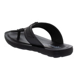 Aerokids Boys Black T-Shape Lightweight Sandal (CS94_BLACK)