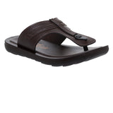 Aerokids Boys Brown T-Shape Lightweight Sandal (CS94_BROWN)