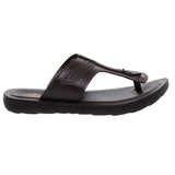 Aerokids Boys Brown T-Shape Lightweight Sandal (CS94_BROWN)