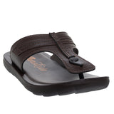 Aerokids Boys Brown T-Shape Lightweight Sandal (CS94_BROWN)