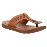 Aerokids Boys Tan T-Shape Lightweight Sandal (CS94_TAN)
