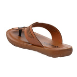 Aerokids Boys Tan T-Shape Lightweight Sandal (CS94_TAN)