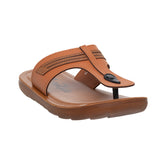 Aerokids Boys Tan T-Shape Lightweight Sandal (CS94_TAN)