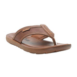 Aerokids Boys Tan Thong Style Lightweight Sandal with Slip-on Closure (CS97_TAN)